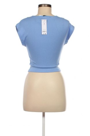 Дамска блуза Gina Tricot, Размер M, Цвят Син, Цена 46,00 лв.