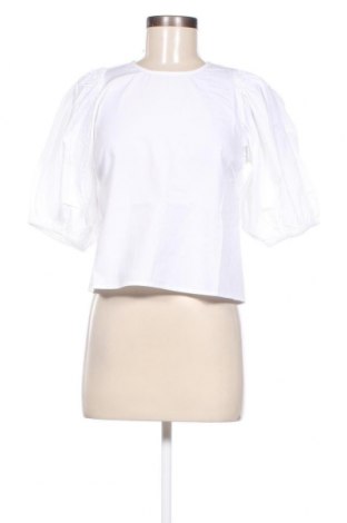 Γυναικεία μπλούζα Gina Tricot, Μέγεθος XXS, Χρώμα Λευκό, Τιμή 11,86 €