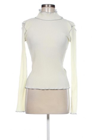 Дамска блуза Gina Tricot, Размер XS, Цвят Екрю, Цена 6,90 лв.