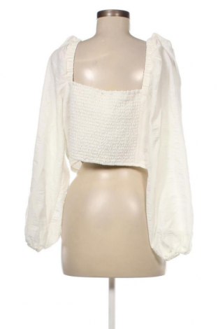 Дамска блуза Gina Tricot, Размер XL, Цвят Бял, Цена 23,00 лв.
