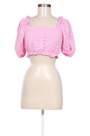 Γυναικεία μπλούζα Gina Tricot, Μέγεθος M, Χρώμα Ρόζ , Τιμή 10,67 €