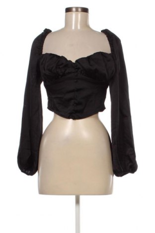 Damen Shirt Gina Tricot, Größe M, Farbe Schwarz, Preis 8,30 €