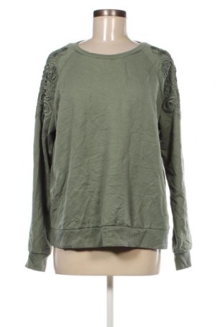 Γυναικεία μπλούζα Gloria Vanderbilt, Μέγεθος L, Χρώμα Πράσινο, Τιμή 3,76 €