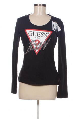 Дамска блуза Guess, Размер L, Цвят Черен, Цена 75,60 лв.