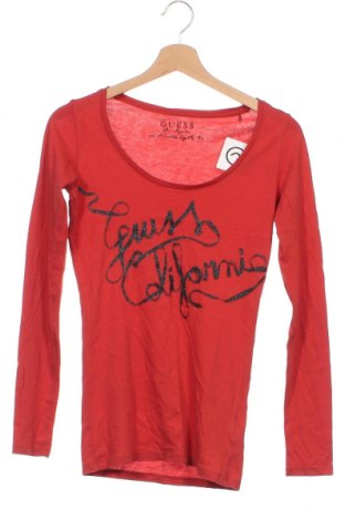 Γυναικεία μπλούζα Guess, Μέγεθος XS, Χρώμα Κόκκινο, Τιμή 16,63 €