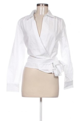 Γυναικεία μπλούζα Guido Maria Kretschmer for About You, Μέγεθος M, Χρώμα Λευκό, Τιμή 15,88 €