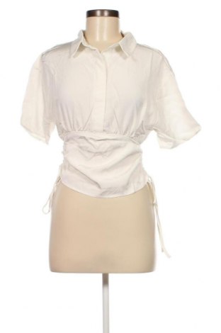 Γυναικεία μπλούζα Guido Maria Kretschmer for About You, Μέγεθος S, Χρώμα Λευκό, Τιμή 17,86 €