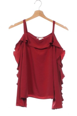 Дамска блуза H&M, Размер XS, Цвят Червен, Цена 10,26 лв.
