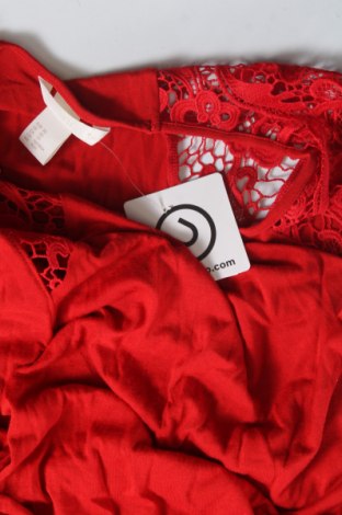 Дамска блуза H&M, Размер XS, Цвят Червен, Цена 9,97 лв.