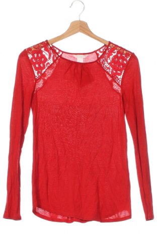Дамска блуза H&M, Размер XS, Цвят Червен, Цена 11,14 лв.