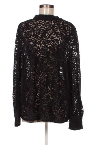 Дамска блуза H&M, Размер XXL, Цвят Черен, Цена 18,05 лв.