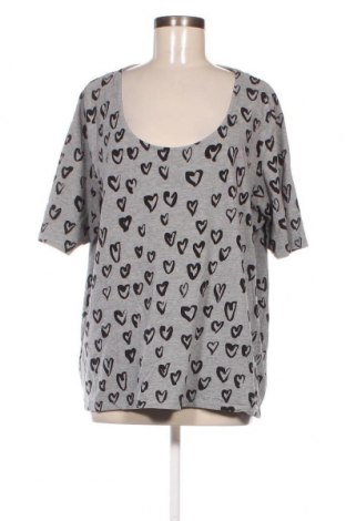 Дамска блуза H&M, Размер 3XL, Цвят Сив, Цена 11,40 лв.