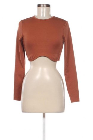 Дамска блуза H&M Divided, Размер M, Цвят Кафяв, Цена 4,56 лв.