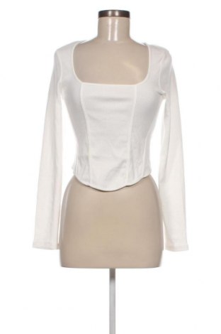 Γυναικεία μπλούζα H&M Divided, Μέγεθος L, Χρώμα Λευκό, Τιμή 9,72 €