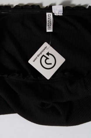 Дамска блуза H&M Divided, Размер M, Цвят Черен, Цена 8,57 лв.