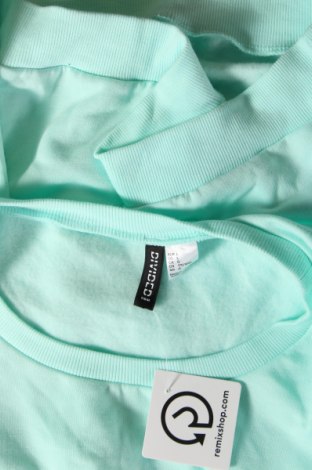 Дамска блуза H&M Divided, Размер L, Цвят Син, Цена 10,45 лв.