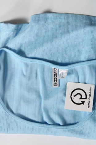Дамска блуза H&M Divided, Размер S, Цвят Син, Цена 9,69 лв.