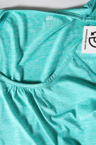 Дамска блуза H&M Sport, Размер M, Цвят Зелен, Цена 23,46 лв.
