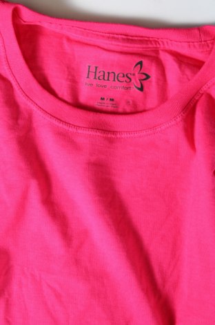 Γυναικεία μπλούζα Hanes, Μέγεθος M, Χρώμα Ρόζ , Τιμή 5,11 €