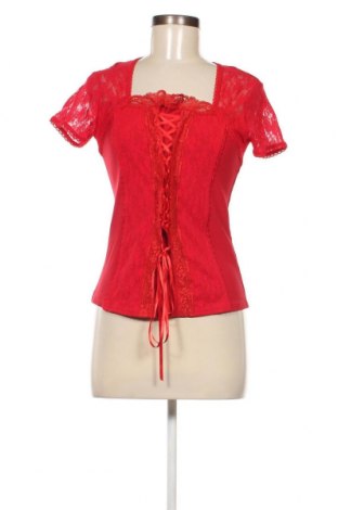Γυναικεία μπλούζα Heine, Μέγεθος L, Χρώμα Κόκκινο, Τιμή 17,39 €