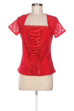 Дамска блуза Heine, Размер L, Цвят Червен, Цена 21,76 лв.