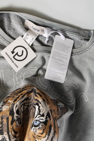 Damen Shirt Heine, Größe L, Farbe Grau, Preis 13,89 €