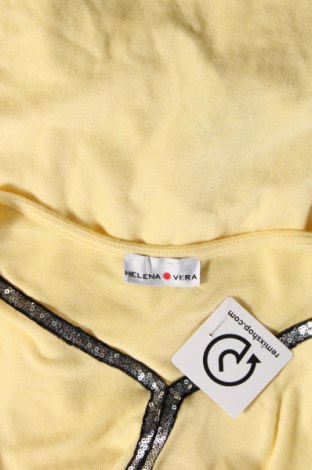 Дамска блуза Helena Vera, Размер 3XL, Цвят Жълт, Цена 34,10 лв.