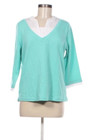 Γυναικεία μπλούζα Helena Vera, Μέγεθος M, Χρώμα Μπλέ, Τιμή 4,21 €