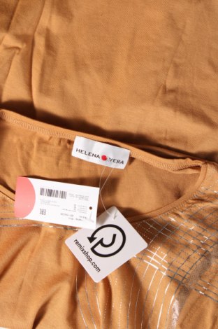 Дамска блуза Helena Vera, Размер XL, Цвят Бежов, Цена 42,35 лв.