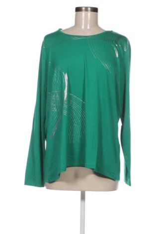 Γυναικεία μπλούζα Helena Vera, Μέγεθος XXL, Χρώμα Πράσινο, Τιμή 17,86 €