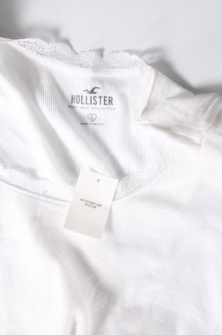 Damen Shirt Hollister, Größe L, Farbe Weiß, Preis 13,89 €