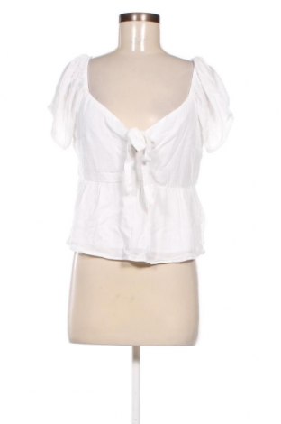 Γυναικεία μπλούζα Hollister, Μέγεθος XL, Χρώμα Λευκό, Τιμή 11,91 €