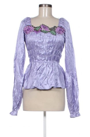 Γυναικεία μπλούζα Hunkon, Μέγεθος L, Χρώμα Βιολετί, Τιμή 18,56 €