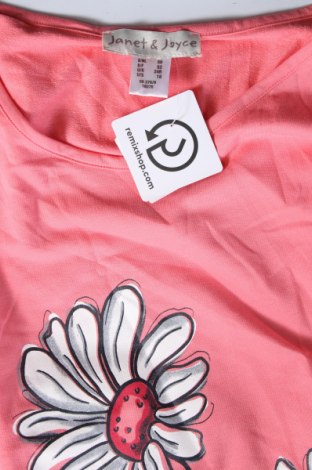 Γυναικεία μπλούζα Janet & Joyce, Μέγεθος XXL, Χρώμα Ρόζ , Τιμή 21,03 €