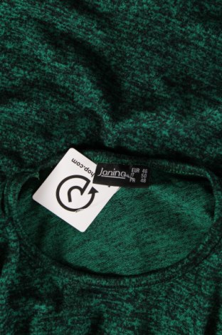 Γυναικεία μπλούζα Janina, Μέγεθος XL, Χρώμα Πράσινο, Τιμή 6,23 €