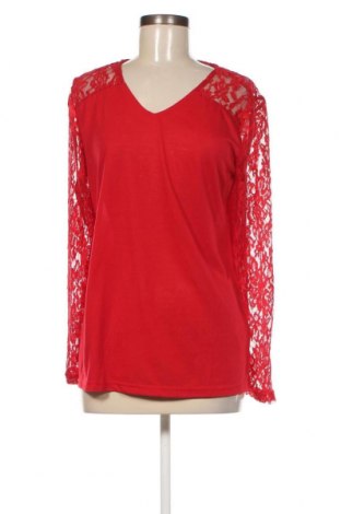 Дамска блуза Jean Pascale, Размер L, Цвят Червен, Цена 3,80 лв.