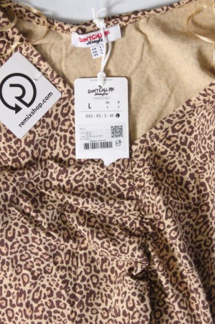 Γυναικεία μπλούζα Jennyfer, Μέγεθος L, Χρώμα  Μπέζ, Τιμή 4,31 €