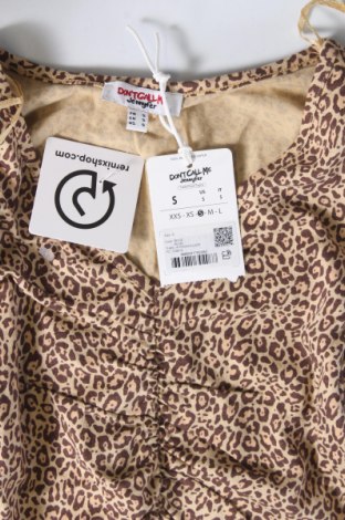 Дамска блуза Jennyfer, Размер S, Цвят Бежов, Цена 4,65 лв.