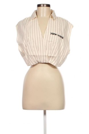 Дамска блуза Jennyfer, Размер L, Цвят Бежов, Цена 13,95 лв.