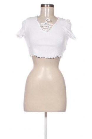 Γυναικεία μπλούζα Jennyfer, Μέγεθος S, Χρώμα Λευκό, Τιμή 4,00 €