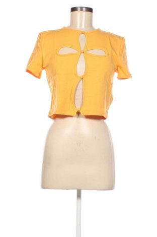 Дамска блуза Jennyfer, Размер L, Цвят Оранжев, Цена 13,95 лв.