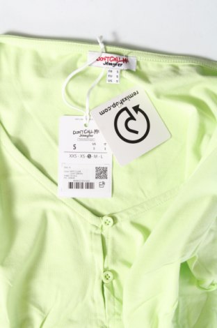 Дамска блуза Jennyfer, Размер S, Цвят Зелен, Цена 5,58 лв.