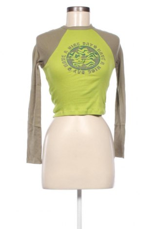 Дамска блуза Jennyfer, Размер XS, Цвят Зелен, Цена 5,58 лв.