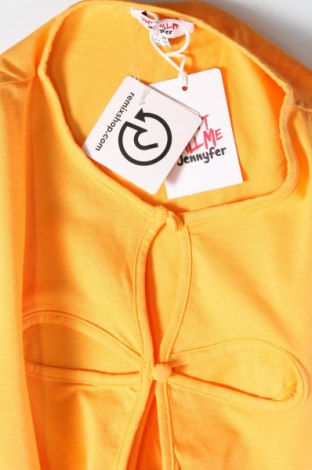 Дамска блуза Jennyfer, Размер M, Цвят Оранжев, Цена 5,58 лв.