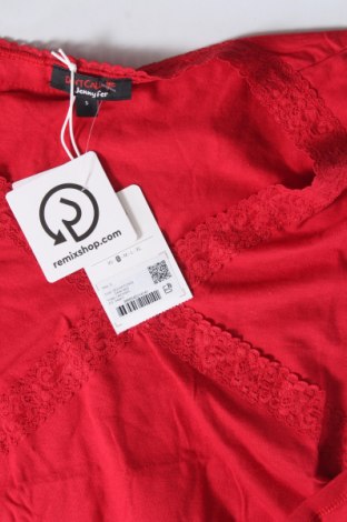 Дамска блуза Jennyfer, Размер S, Цвят Червен, Цена 6,82 лв.