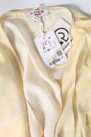 Γυναικεία μπλούζα Jennyfer, Μέγεθος XS, Χρώμα Κίτρινο, Τιμή 2,40 €