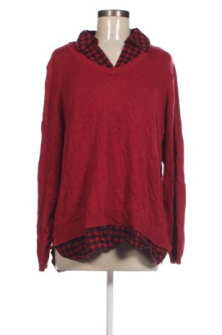 Дамска блуза Joan Rivers, Размер L, Цвят Червен, Цена 6,80 лв.