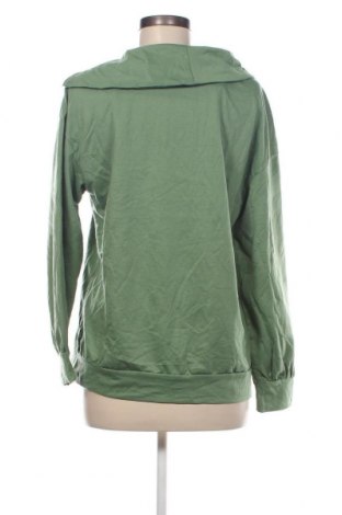 Дамска блуза JustFashionNow, Размер M, Цвят Зелен, Цена 7,03 лв.