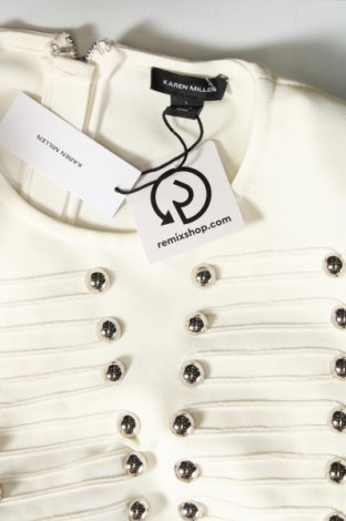 Дамска блуза Karen Millen, Размер L, Цвят Бял, Цена 190,00 лв.