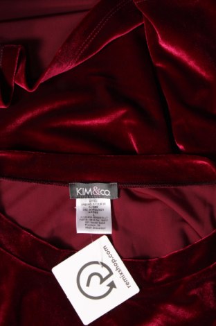 Дамска блуза Kim & Co., Размер L, Цвят Червен, Цена 10,20 лв.